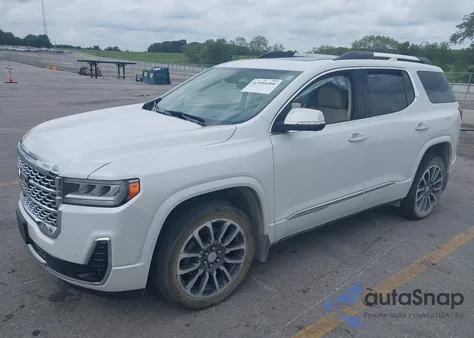 2021 GMC Acadia Awd Denali из США, поврежденный, VIN 1GKKNXLS5MZ228081